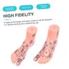 Beaupretty 1pair Foot Massage Acupoint Model for Teaching and Display Foot Bath Model Realistic Reflection Areas for Learning Acupressure Techniques view 4