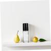 VALICLUD 4pcs Bottles for Essential Oils Leak Portable Containers for Home Use and Travel Black and Design view 2