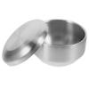 FOYTOKI Stainless Steel Shaving Bowl Lid Mixing Bowl for Men Elegant Design for Shaving Soap Cream Easy to Clean Bathroom Decor view 1