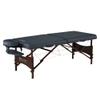 Master Massage Newport Portable Massage Table Package with Denser 2.5" Cushion, Walnut Stained Hardwood, Steel Support Cables, Pillows & Accessories, Royal Blue, 30" view 4