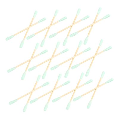 HONMEET 1000pcs Disposable Double Head Cotton Swabs Spiral Multi-use Cleaning Tools Random