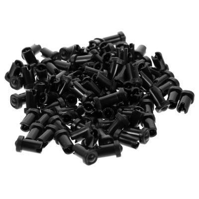 CALLARON 100Pcs Eyelash Glue Bottle Anti-Clog Needles Precision Glue Nozzle Tips for Eyelash Extensions Essential Tools