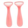 BIUDECO 2pcs Women's Facial Hair Removal Device Portable Razor for Women Hair Removal view 1