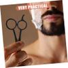 Ipetboom 3sets Stainless Steel Beard Grooming Scissors and Comb Kit with Storage Pouch for Men Trimming Shears for Barbers Home Use and Travel view 4