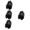 DEARMAMY 4pcs Brow Pencil Sharpener Tool for Eyebrow Makeup Pom Material Essential Cosmetic Accessory for Salon and Personal Use Prevents Pencil Breakage view 1