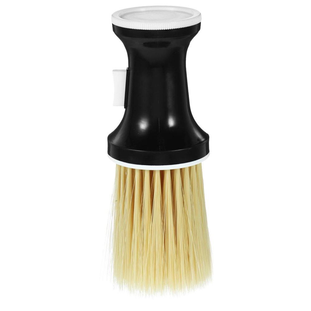 ERINGOGO Neck Duster Barber Brush Portable Hairdressing Cleaning Brush Ergonomic Handle for Professional Stylists and Home Use for Loose Hair Removal Salons and Barbershops