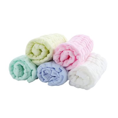 BESPORTBLE 5pcs Bulk Hand Towels for Newborns Cotton Muslin Facial Towels Soft for Toddlers Boy Girl Boys and Girls