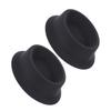 BIUDECO 2pcs Silicone Foaming Bowl Barber Cup for Shaving Bubble Bowl Hair Tint Shaving Tools Portable Travel view 1