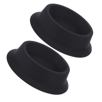 minkissy 2pcs Silicone Shaving Bubble Bowl for Men Lightweight and Portable Foaming Beard Bowl for Efficient Grooming at Home Travel