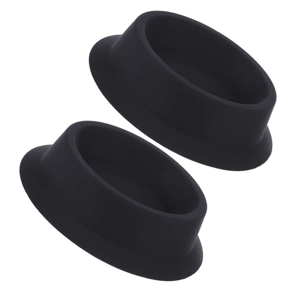 minkissy 2pcs Silicone Shaving Bubble Bowl for Men Lightweight and Portable Foaming Beard Bowl for Efficient Grooming at Home Travel
