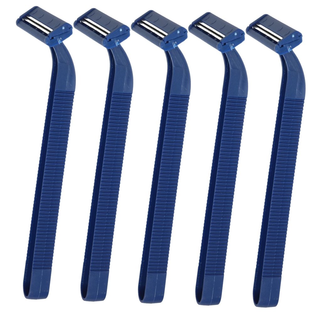 DEARMAMY 24pcs Firm Stainless Steel Material Disposable Razor Travel Razor for Women Men Hair Remover for Women for Travel Manual Hair Removal Tool