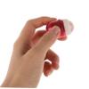 WEKADRIN 1set Facial Roller Massager Replaceable Heads for Eye Care Facial and Neck Massage Volcanic Stone and Jade Rollers Red Reduces Puffiness and Dark Circles view 3