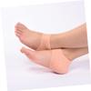 CALLARON Foot Care Protective Sleeve Silicone Gel Heel Socks Heel Pain Relief Moisturizing Material Breathable for Day Night view 2