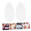 KAILIKETIY 2pcs Glass Foot Scrubbers Dead Skin Removers for Smooth Feet Reusable Pedicure Skin Scrubber Tool for Removal view 3