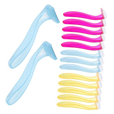SAFIGLE 15pcs Women Body Shaver Eyebrow Shaver Facial Hair Remover Hair Trimmer