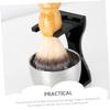 OUNONA Beard Brush Stand Shaving Holder for Man Razor Shaving Brush Holder Stand view 2