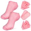 CALLARON 2sets Spa Moisturizing Socks Gloves Women Men Foot Hand Care Callus Remover Soft Material view 1