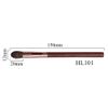 HL101 Hand Crafted Makeup Brushes Soft Squirrel Hair Small Highlighter Eye Shadow Blending Brush Rosewood Handle Professional Make Up Brush view 2