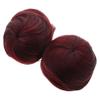 FOMIYES 2pcs Clip Bun Hair Pieces for Women Lightweight and Easy to Use Fake Hair Extensions for Stylish Updo for Weddings Travel and Daily Wear view 1