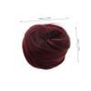 FOMIYES 2pcs Clip Bun Hair Pieces for Women Lightweight and Easy to Use Fake Hair Extensions for Stylish Updo for Weddings Travel and Daily Wear view 2