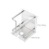 CALLARON Shower Electric Razor Hanger Holder Bathroom Shelf Wall-mounted Storage Rack for view 4