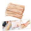 DEARMAMY 300 Pcs Wooden Wax Sticks for Hair Removal Nose Wax Applicator Eyebrow Waxing Kit 6 Inch for Eyebrow and Nose Waxing Suitable for Boys and Girls and Adults view 4