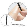 SOESFOUFU 2pcs Silicone Waxing Applicator Reusable Non-stick Hard Scraper for Body Hair Removal for Salon Home Use Large Coverage Waxing Sticks for Eyebrow view 2