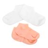 BELLIFFY 2 Pairs Moisturizing Socks for Women Elastic Spa Socks with Lotion for Dry Cracked Feet Fits for Foot Care view 1