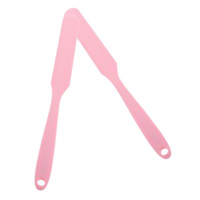 HAPINARY 2pcs Reusable Silicone Waxing Applicator Sticks for Hair Removal Non-stick Hard Wax Spatula Tools for Body Underarms Legs Easy to Use