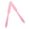 HAPINARY 2pcs Reusable Silicone Waxing Applicator Sticks for Hair Removal Non-stick Hard Wax Spatula Tools for Body Underarms Legs Easy to Use view 1