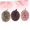 3 Pcs Bath Ball Bath Flower with Short Rope Hanging Portable Relaxing view 3