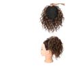 hair bun, Elastic Messy Bun for Women,Curly Synthetic Ponytail Hairpiece(Brown) view 1