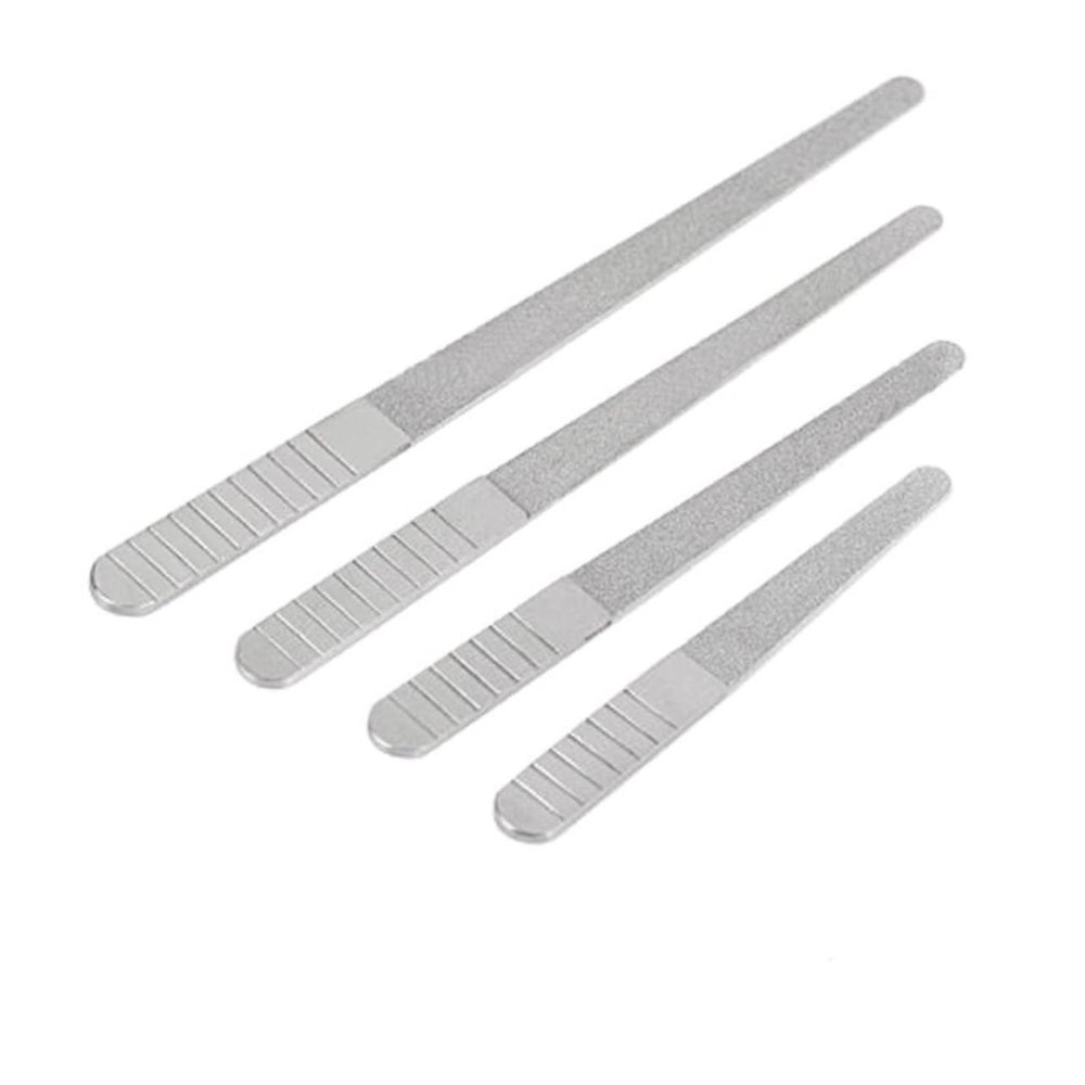 PartyKindom 6pcs Nail Shaper Double-Sided Sanding Manicure Tool Nail Drill Bits Cuticle Buffers Blocks for Art