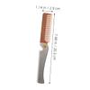 FOMIYES 2pcs Stainless Steel Folding Comb with Bottle Opener Mustache and Beard Grooming Tool for Men Compact Pocket Styling Comb for Hair Care and Detangling view 2