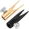 FRCOLOR 2pcs Pencil Sharpener for Eyebrow and Makeup Manual Eyeliner and Brow Pencil Sharpener Compact for Students and Travel view 1