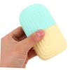 FRCOLOR Ice Face Roller Silicone Design for Gentle Facial and Neck Care Reusable Cooling Massage Tool for Puffiness and Skin Soothing for Home and Travel view 4