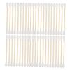 ABOOFAN Soft Cotton Swabs 100 Pack for Ear Makeup Electronics Cleaning Double-Ended Design view 1