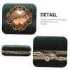 Gatuida Decorative Lipstick Case for Women Travel Makeup Organizer Compact Lipstick Holder for Hiking Camping Parties view 2