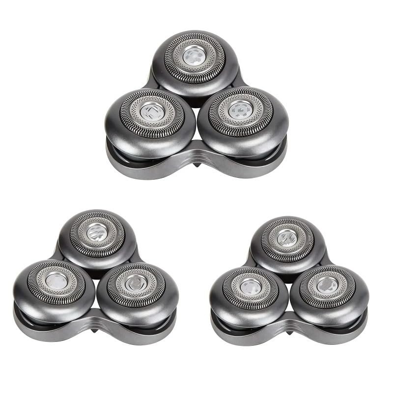 SH - 98 Replacement Head Compatible For Philips Norelco Series SP9800 (S9000 Premium), SP9820 SP9860 Shavers(3pcs)