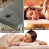 Gray,70x190cm/2.2x6.2ft,Massage Bed Sheets with Face Hole Lash Bed Cover,Elastic Massage Bed Cover Beauty Salons SPA Massage Table Sheets Breathable Massage Fitted Sheet view 3