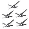 SOESFOUFU 5pcs Stylish Eyebrow Scissors for Women Nose Hair Trimmer Grooming Scissors Set Precision Cutting Stainless Steel Compact Size view 1