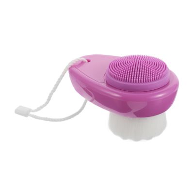 BESTYASH Dual-Sided Silicone Face Brush for Women Gentle Cleansing Exfoliating Tool Face Wash Brush Massager Sensitive Skin Friendly