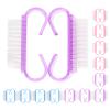 PartyKindom 21pcs Nail Art Cleaning Brush Manicure Dust Removal Tool Nail Cleaner Kit for Dust Cuticle for Women view 1