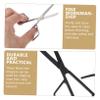 LIFKOME 2pcs Stainless Steel Nose Hair Scissors and Eyebrow Trimming Tools for Men and Women Multi-functional Grooming Scissors for Facial and Precise Cutting for Daily Use view 4