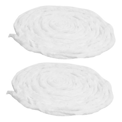 WRITWAA 2pack Makeup Cotton Rolls for Hair Perming Soft Protective Absorbent Cotton Strips Outer Wrap String for Salon Home Use Convenient Cleaning Accessory for Healthy Hair