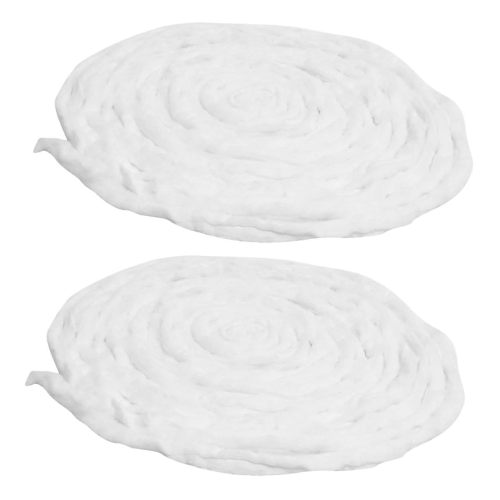 WRITWAA 2pack Makeup Cotton Rolls for Hair Perming Soft Protective Absorbent Cotton Strips Outer Wrap String for Salon Home Use Convenient Cleaning Accessory for Healthy Hair