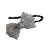 CALLARON Rhinestone Bowknot Bun Maker for Women 1 Piece Adjustable Hair Styling Tool Lightweight Hair Bun Shaper for Easy Updos and Chignons view 1