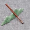HL108 Hand Crafted Makeup Brushes Soft Lynx Hair Smoky Eye Shadow Smudge Brush Rosewood Handle Professional Make Up Brush view 3