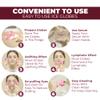 Ice Globes for Face 2Pcs  Freezer Safe Ice Globes for Facials, Skin Tightening & Anti-Aging  Reusable Facial Ice Globes for Reduction of Puffiness & Wrinkles of Face, Neck & EyesPink view 4