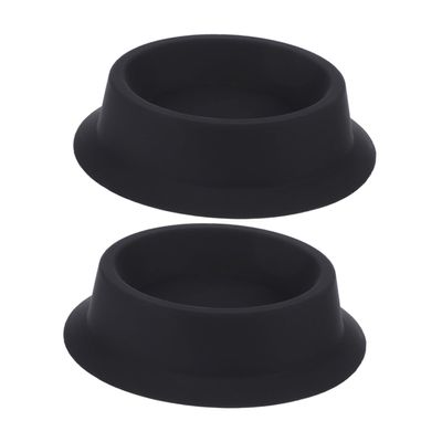 Gogogmee 2pcs Silicone Pigment Bowl for Hair Tinting Barber Shaving Bowl Lightweight Portable for Home Travel Use